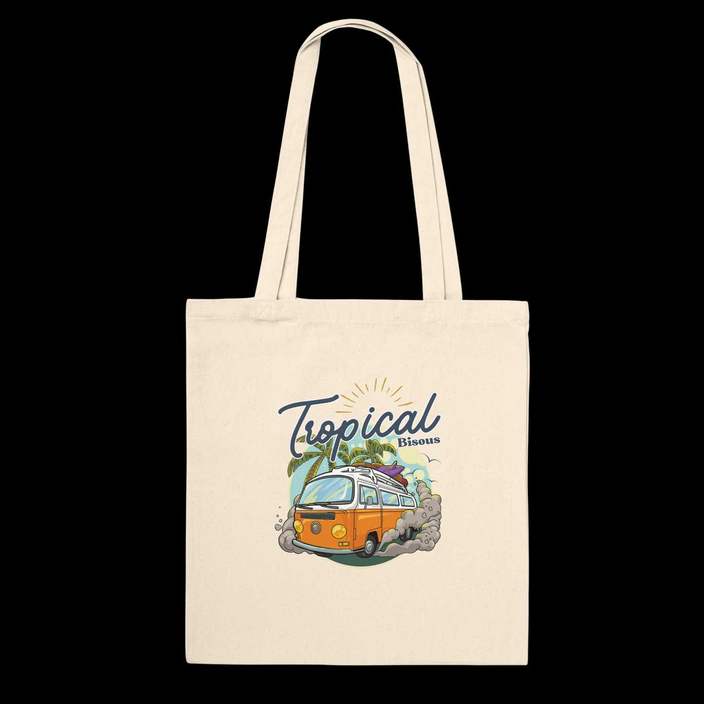 TOTE BAG BISOUS⏐TROPICAL