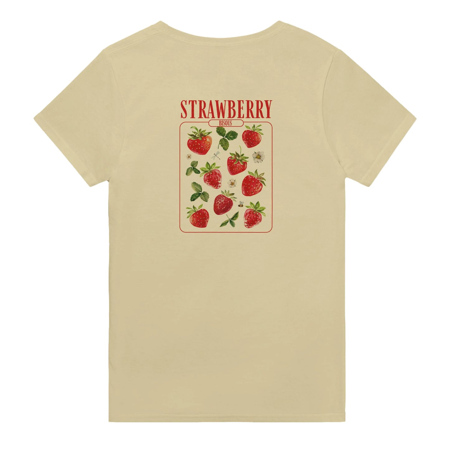 T-SHIRT BISOUS⏐STRAWBERRY