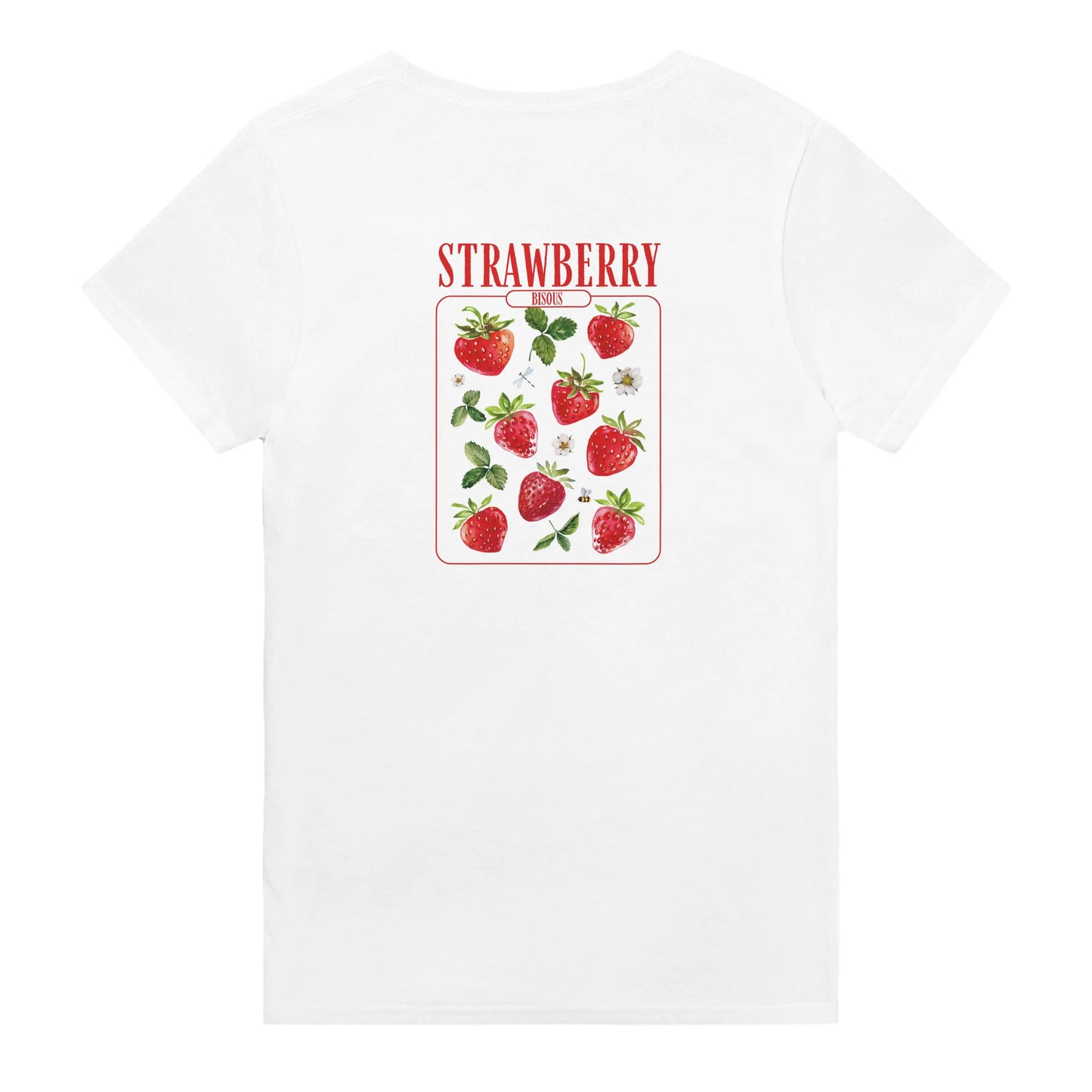 T-SHIRT BISOUS⏐STRAWBERRY