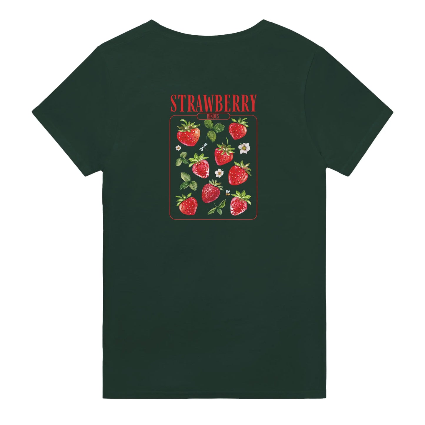 T-SHIRT BISOUS⏐STRAWBERRY